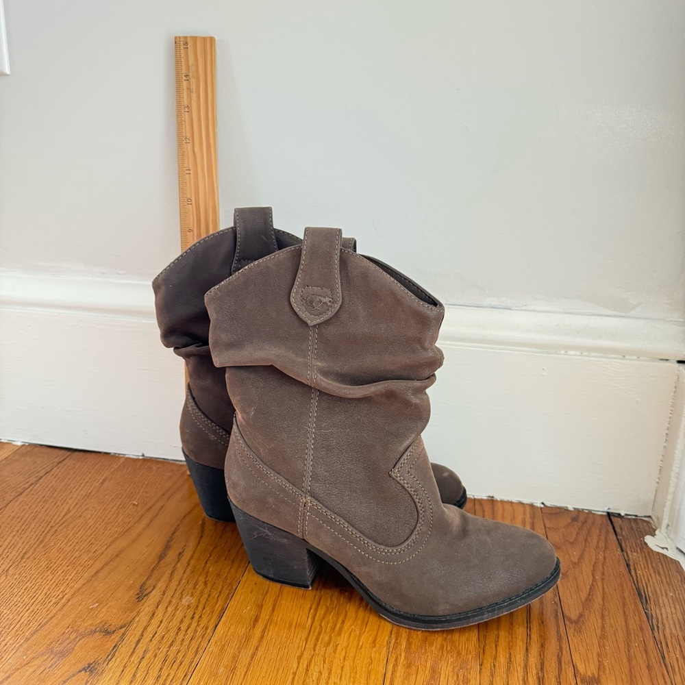 Rocket Dog Sheriff Vintage Brown Westen Boots - Picture 6 of 10